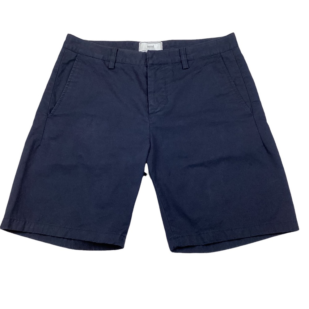 AMI Alexandre Mattiussi Flat Front Shorts